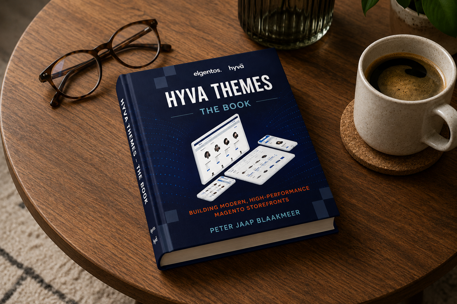 Hyvä Themes — The Book, printed hardcover edition